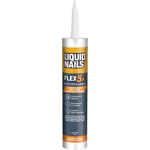 Liquid Nails Flex 5X 10 oz Interior & Exterior Construction Adhesive in Saudi Arabia
