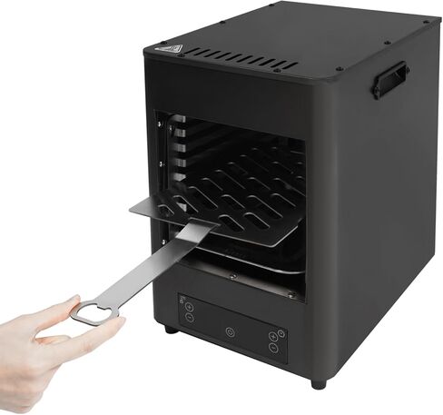 Infrared Electric Steak Broiler - 1700W Countertop Grill with Timer and Adjustable Rack, 212-1472°F Temperature Control, Stainless Steel Indoor Grill for Steaks, Pizza, Seafood - Commercial & Home Use in Kuwait