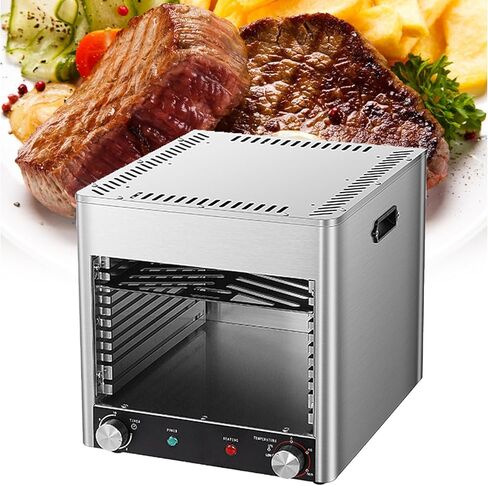 Commercial Electric Steak Broiler, Indoor Commercial Steak Grill, 800°C Constant Temperature Electric Oven, for Restaurants (220V) in Saudi Arabia