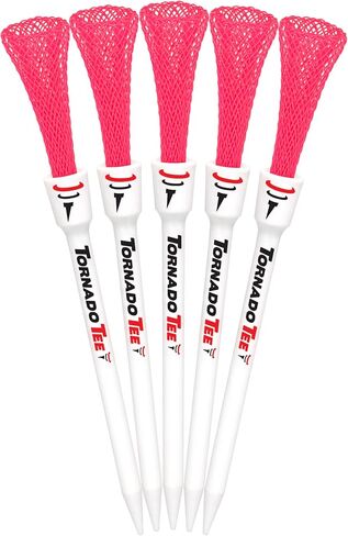 تي شيرت تورنادو للجولف بطول 4 بوصات عالي الأداء (وردي نيون) in Kuwait