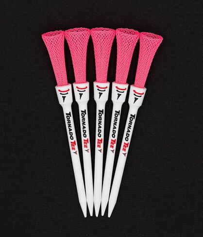 تي شيرت تورنادو للجولف بطول 4 بوصات عالي الأداء (وردي نيون) in Kuwait