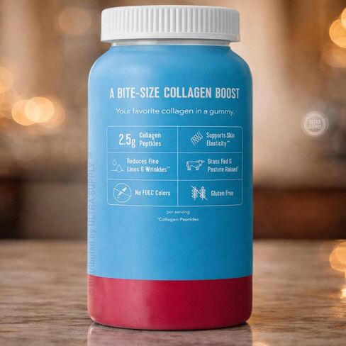 Vital-Proteins Collagen Gummies, 2.5g Verisol Collagen Peptides, 256 Count, Raspberry Flavor in Saudi Arabia