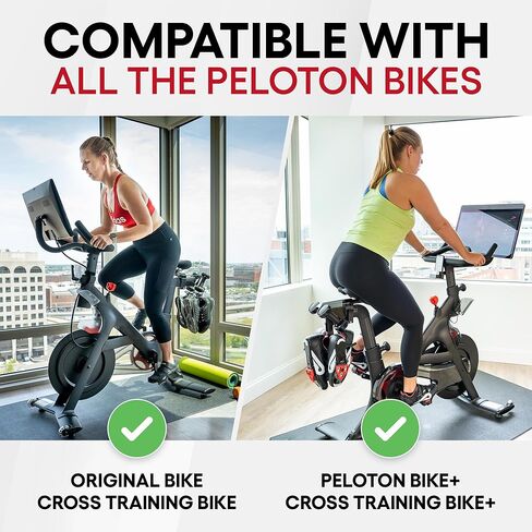 TrubliFit Replacement Support Foot Pads for Peloton Bike and Bike+, Stainless Steel 3/8" Screws Anti-Slip Rubber Foot Pads, Bike Foot Pads for Peloton Replacement Leveling Screws (1 Pack) in Kuwait