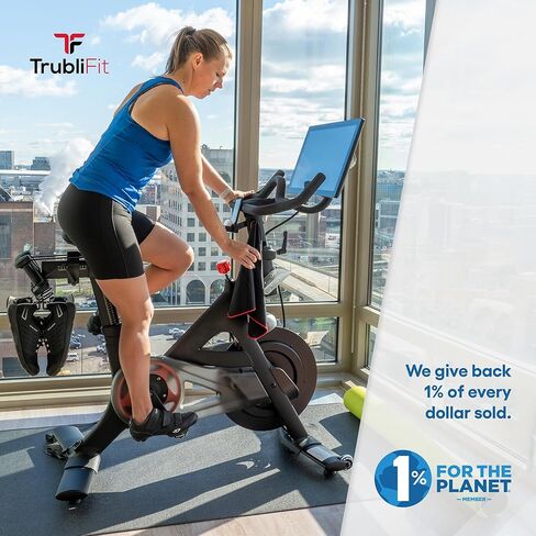 TrubliFit Replacement Support Foot Pads for Peloton Bike and Bike+, Stainless Steel 3/8" Screws Anti-Slip Rubber Foot Pads, Bike Foot Pads for Peloton Replacement Leveling Screws (1 Pack) in Kuwait