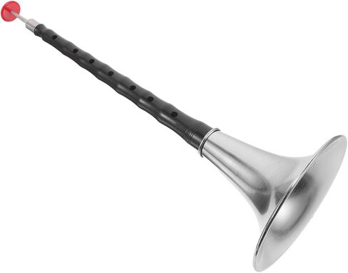 Suona D Key Wind Instrument Traditional Chinese Music Instrument for Beginners and Professionals Resin Abs Body Silver-plated Bell Corrosion-resistant Folk Suona for Festivals in Saudi Arabia