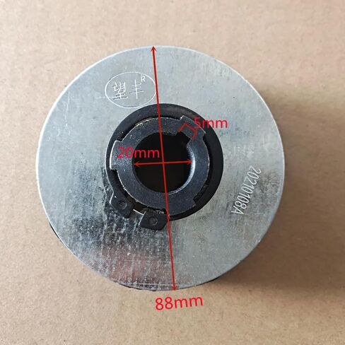 Clutch for 168F 170F GX160 GX200 GX220 Engine Compatible with 20mm Shaft Output Works with Water Pump and Cutter in Saudi Arabia
