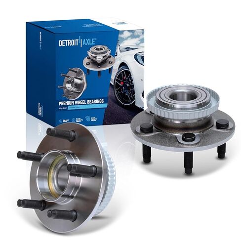 Detroit Axle - AWD الخلفي محمل العجلات المحامل لعام 2006-2018 Toyota RAV4 LEXUS NX200T NX300 NX300H ، Pair Wheel Hub and Bearings 2007 2008 2008 2010 2014 2014 2015 2015 2015 2017 Replace in Kuwait