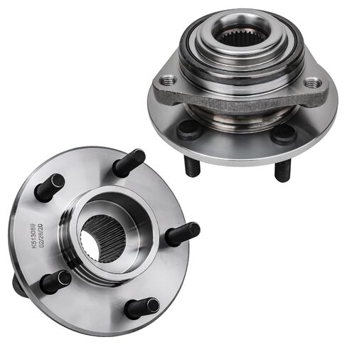 Detroit Axle - AWD الخلفي محمل العجلات المحامل لعام 2006-2018 Toyota RAV4 LEXUS NX200T NX300 NX300H ، Pair Wheel Hub and Bearings 2007 2008 2008 2010 2014 2014 2015 2015 2015 2017 Replace in Kuwait