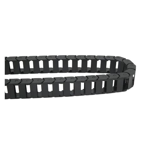 Black Wire Carrier Chain 10mm x 20mm 1M Length Drag Chain Cable Wire Carrier Industrial Equipment in Saudi Arabia