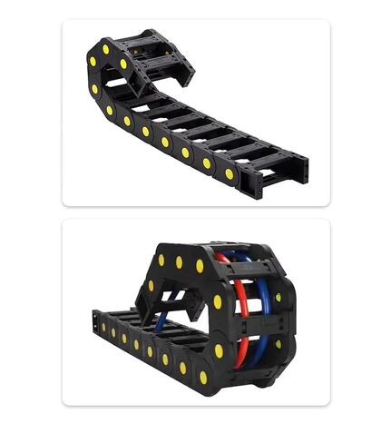 Bridge Cable Chains 7-18 Series 1000mm Wire Transmission Carrier Plastic Drag Towline Transmission Drag Engraving Machine(2PCS,15x30) in Saudi Arabia
