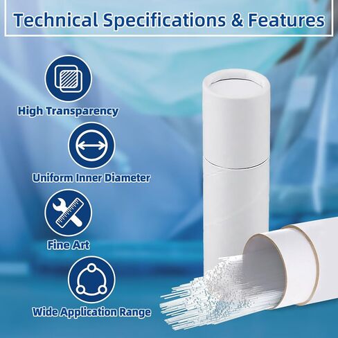 1000Pcs Glass Capillary Tubes & 80Pcs TLC Plates in Kuwait