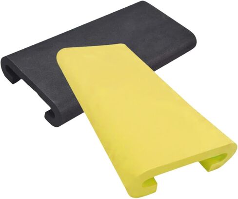 2X Eva Dragon Boat Pad Nenslip Kayak Kayak of Rowing Or Light Printing, Black Yellow in Kuwait