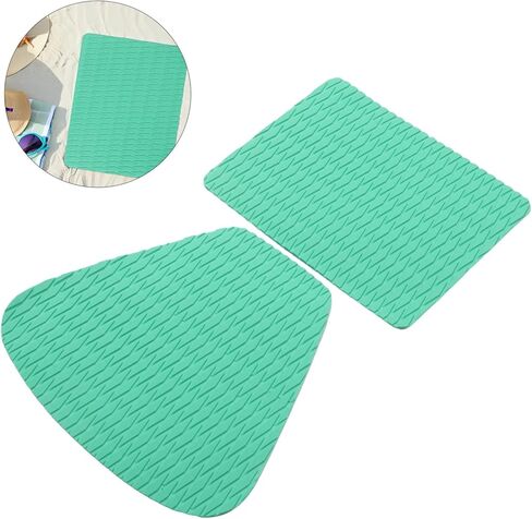 INOOMP 1 مجموعة كاياك مقعد القارب وسادة وسادة نفخ الصيد وسادة مقعد ل قارب قابل للنفخ كاياك اكسسوارات المعدات الضوء الأخضر in Saudi Arabia