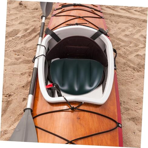 GALPADA Pvc Fishing Seat Cushion Comfortable Boat Cushion for Fishing Boat Lightweight Compact Gel-filled for Tailbone Relief Easy to Spot Stability for Kayak Canoe Use in Saudi Arabia