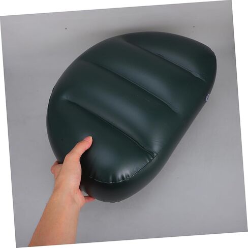 GALPADA Pvc Fishing Seat Cushion Comfortable Boat Cushion for Fishing Boat Lightweight Compact Gel-filled for Tailbone Relief Easy to Spot Stability for Kayak Canoe Use in Saudi Arabia