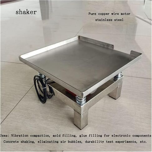 35CM*35CM Small Concrete Vibration Table Vibration Test Bench Test Block Vibration Platform Test Stainless Steel 3000rpm Quickly and Efficiently in Saudi Arabia