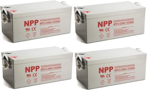 NPP NPD12-150Ah AGM Rechargeable Deep Cycle Sealed Lead Acid 12V 150Ah Battery with Button Style Terminals in Saudi Arabia