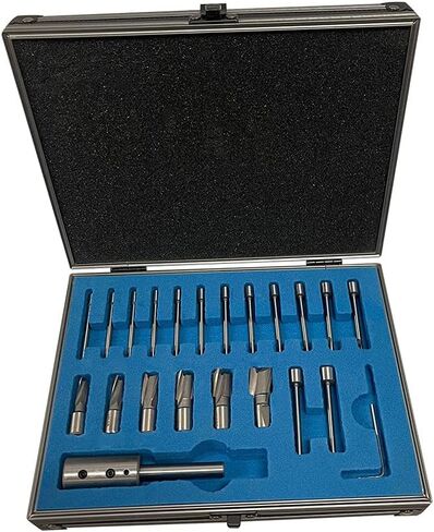 Prolinemax Interchangeable Pilot Counterbore Set 21Pcs/Set, Straight Shank in Saudi Arabia