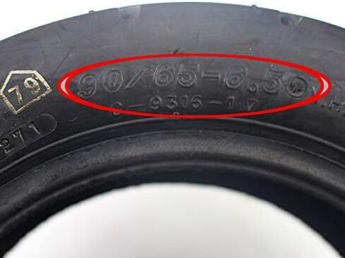 Electric Scooter Tyres,CST 11 Inch Vacuum Tubeless Tire 90/65-6.5 Thickened Wear-Resistant Road Tyre for Electric Scooter Parts in Saudi Arabia
