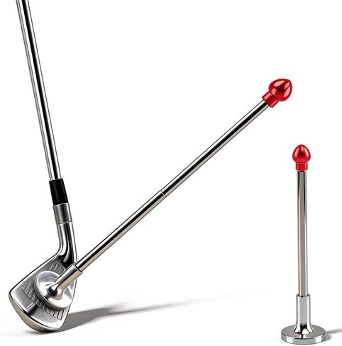 Golf Magnetic Alignment Rods, Golf Alignment Sticks, Golf Training Aid, Telescopic Golf Corrector to Visualize and Align Golf Shots, Ideal Golf Accessories and Swing Aids for Golfers in Saudi Arabia