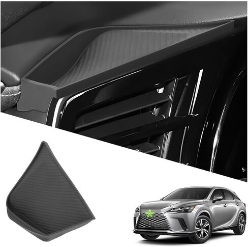 2025 Lexus RX350 Center Console Organizer for Lexus RX350 Accessories Silicone Material Double Layer Armrest Console Glove Tray Compatible with 2023 2024 2025 2026 Lexus RX350/RX350h/RX500h(2Packs) in Saudi Arabia