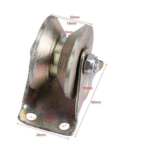 Greensen 2pcs V Type Wheel Sliding Gate Roller Steel for Industrial Use with High Strength and Lightweight Design for Smooth Operation in Saudi Arabia