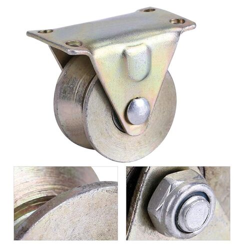 Greensen 2pcs V Type Wheel Sliding Gate Roller Steel for Industrial Use with High Strength and Lightweight Design for Smooth Operation in Saudi Arabia