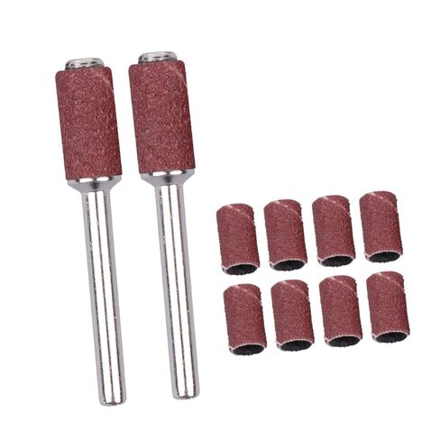 Cabilock 1 Set Mini Sanding Bands for Nail Drill Sand Bands Kit 80 Mesh Polishing Sandpaper Ring for Grind Sand Paper in Saudi Arabia