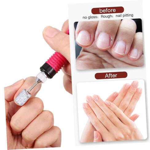 200pcs Fine Grit Sanding Bands for Nail Drill Manicure Polishing Rings Compatible Mandrel Bit for Nail Technicians and Home Users in Saudi Arabia