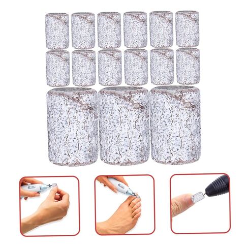200pcs Fine Grit Sanding Bands for Nail Drill Manicure Polishing Rings Compatible Mandrel Bit for Nail Technicians and Home Users in Saudi Arabia