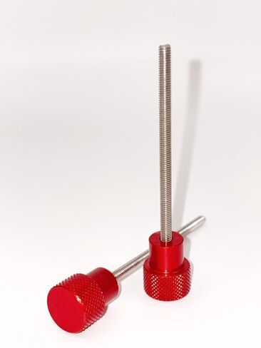 4 عبوات من مسامير براغي المقابض البديلة - جميع المقابض المعدنية المطورة لقفل خزانات ضريبة القيمة المضافة من الراتنج ومسامير مترية M4 * 65 مم طول لـ Elegoo Saturn 4، 4 Ultra، Mars 5، 5 Ultra، Anycubic Photon Mono M5s in Kuwait