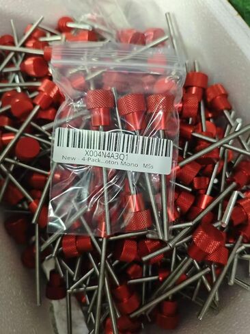 4 عبوات من مسامير براغي المقابض البديلة - جميع المقابض المعدنية المطورة لقفل خزانات ضريبة القيمة المضافة من الراتنج ومسامير مترية M4 * 65 مم طول لـ Elegoo Saturn 4، 4 Ultra، Mars 5، 5 Ultra، Anycubic Photon Mono M5s in Kuwait