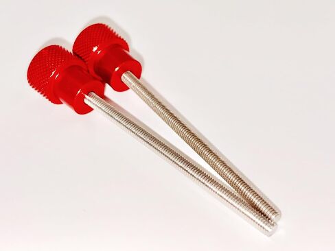 4 عبوات من مسامير براغي المقابض البديلة - جميع المقابض المعدنية المطورة لقفل خزانات ضريبة القيمة المضافة من الراتنج ومسامير مترية M4 * 65 مم طول لـ Elegoo Saturn 4، 4 Ultra، Mars 5، 5 Ultra، Anycubic Photon Mono M5s in Kuwait