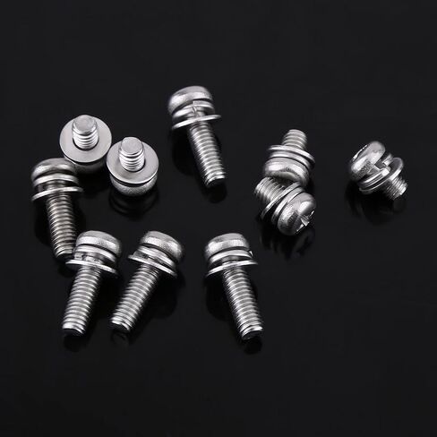 160PCS Stainless Steel Pan Head Screw Nut Assortment Kit M2 M2.5 M3 M4 M5 Size for Machine Parts Electronics DIY in Saudi Arabia
