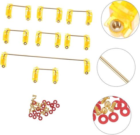 Ergonomic Typing Keyboard Stabilizer Screw Satellite Shaft for Mechanical Keyboard Mount Plate in Saudi Arabia