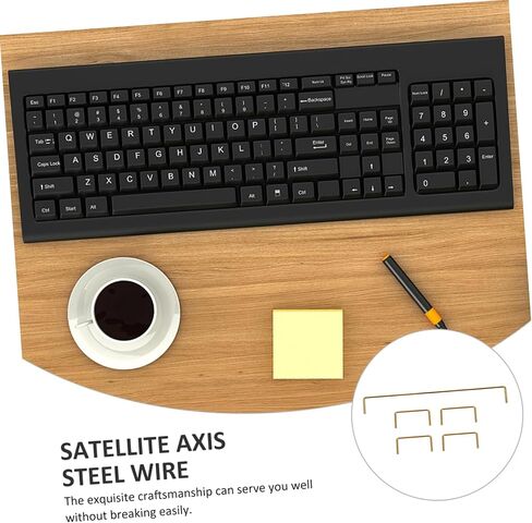 1set Custom PCB Steel Wire for Satellite Keycap Stabilizer Stainless Steel Design Compatible Keyboards Reduces Shaking in Saudi Arabia