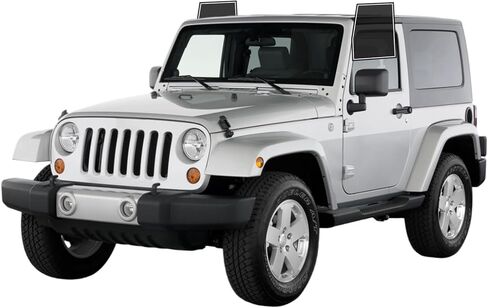 precut جميع الجوانب Windows Film Cars Sun Flocking Forcing Proofacy Privacy Anti Shatter Glass Film أي طقم الظل لجيب Wrangler 2 Door 2007-2010 in Saudi Arabia