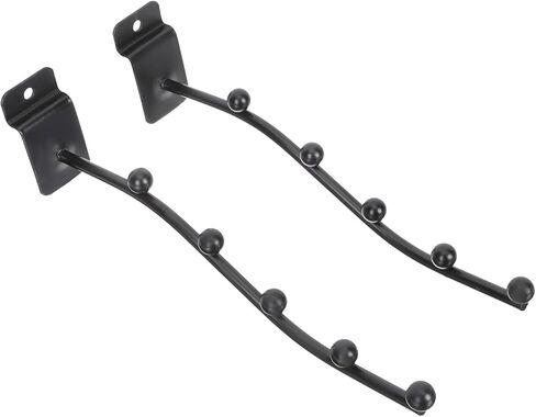 Kisangel Groove Hanging Flute Hanger 2pcs Wall Mount Flute Display Rack Holder for Wind Instrument Storage and Display in Saudi Arabia