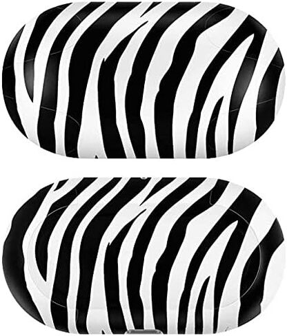 Skinit Decal Audio Skin Compatible with Galaxy Buds+ - Officially Licensed Originally Designed Zebra Print Design in Saudi Arabia