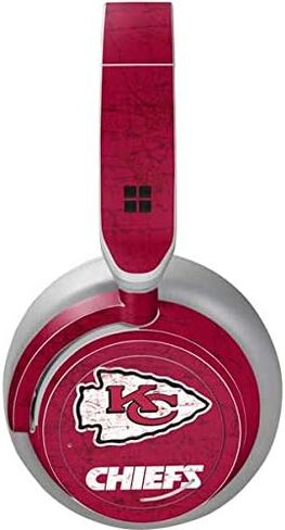 غلاف صوتي من Skinit متوافق مع سماعات الرأس Surface - تصميم مرخص رسميًا من NFL Kansas City Chiefs in Saudi Arabia