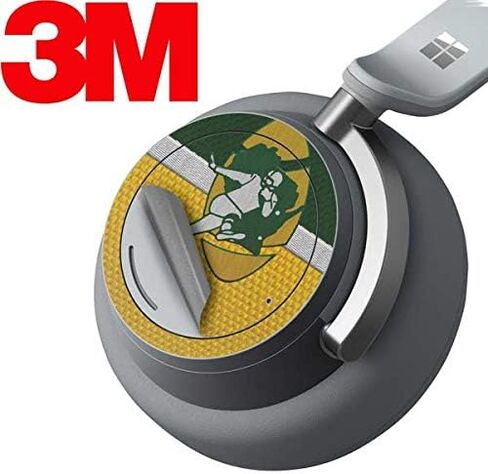 Skinit Decal Audio Skin Compatible with Surface Headphones - Officially Licensed NFL Green Bay Packers Vintage Design in Saudi Arabia