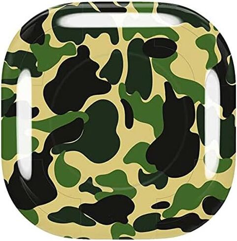 غلاف صوتي من Skinit متوافق مع Galaxy Buds Pro، مصمم في الأصل بتصميم مموه باللون الأخضر للشارع in Saudi Arabia