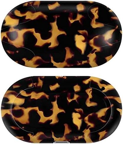 Skinit Decal Audio Skin Compatible with Galaxy Buds+ - Officially Licensed Originally Designed Tortoise Shell Design in Saudi Arabia