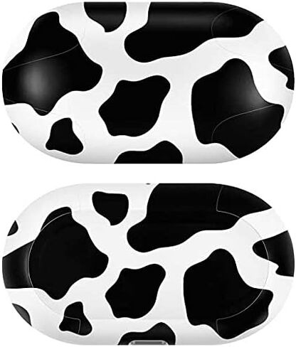 ملصق Skinit الصوتي متوافق مع Samsung Galaxy Buds+ - تصميم طباعة بقرة مصمم في الأصل ومرخص رسميًا in Saudi Arabia