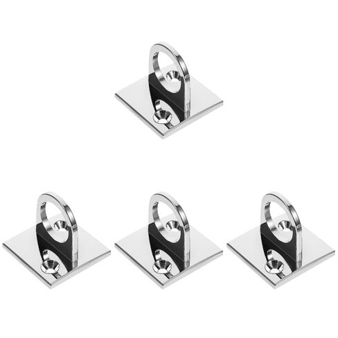 Stanchion Circle Hook 4-Pack Wall Mount Zinc Alloy Rope Barrier Support for Crowd Control at Events Venues and Theaters in Saudi Arabia