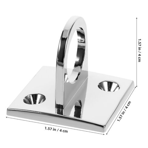 Stanchion Circle Hook 4-Pack Wall Mount Zinc Alloy Rope Barrier Support for Crowd Control at Events Venues and Theaters in Saudi Arabia