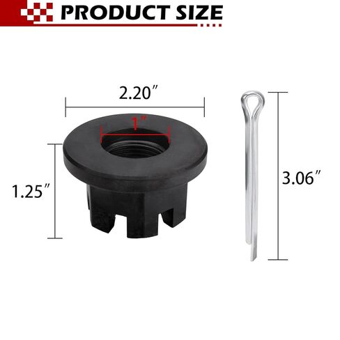Rotary Cutter Castle Nut and Cotter Pin, Agricultural Machinery Replacement Part Part Number 501110 in Saudi Arabia