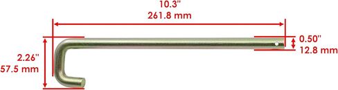 أسطوانة سطح كالتريك مقاس 54 بوصة مع دبوس وفاصل متوافقة مع Cub Cadet GT 1554 GT1554 / 711-1737 7111737 in Kuwait