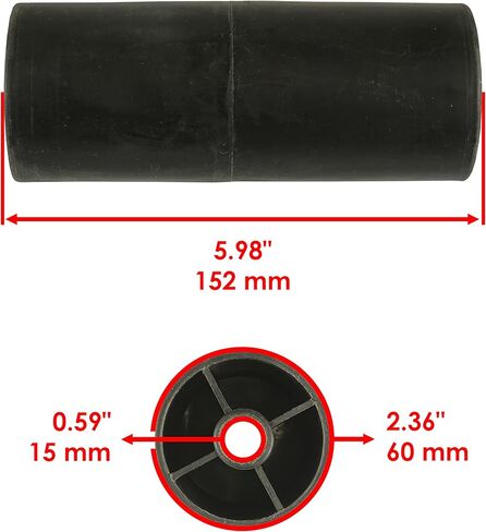 أسطوانة سطح كالتريك مقاس 54 بوصة مع دبوس وفاصل متوافقة مع Cub Cadet GT 1554 GT1554 / 711-1737 7111737 in Kuwait