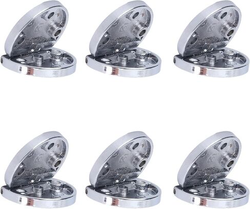 Flap Hinge Furniture Accessory 6pcs Flip Hinge Folding Zinc Alloy Butt Hinges Furniture Hardware Fittings for Wardrobe Drawer in Kuwait